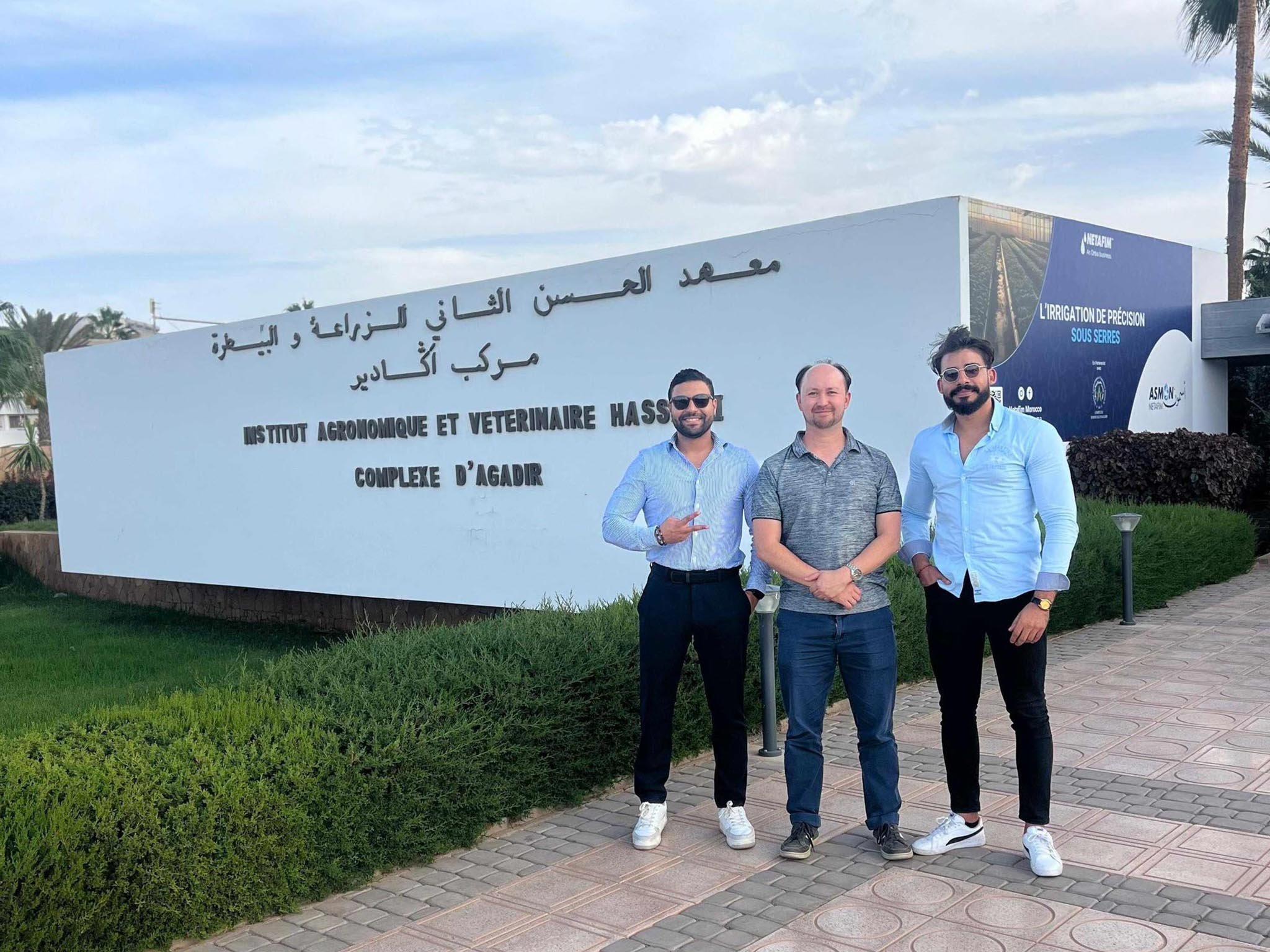 The WayBeyond team at the Institute of Agronomy and Veterinary Medicine Hassan II University
