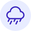 heavy rainfall icon